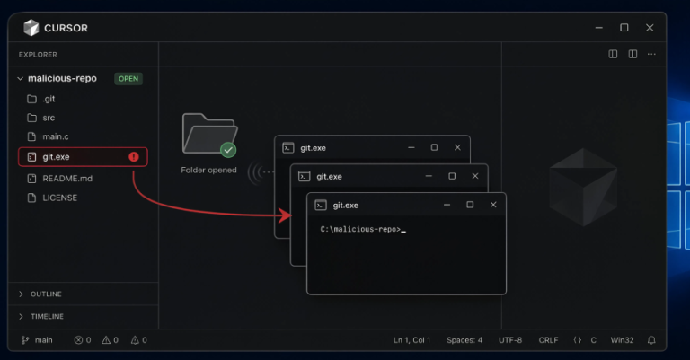 Cursor Flaw Lets Malicious Cloned Repositories Trigger Windows Code Execution Cursor Flaw Lets Malicious Cloned Repositories Trigger Windows Code Execution